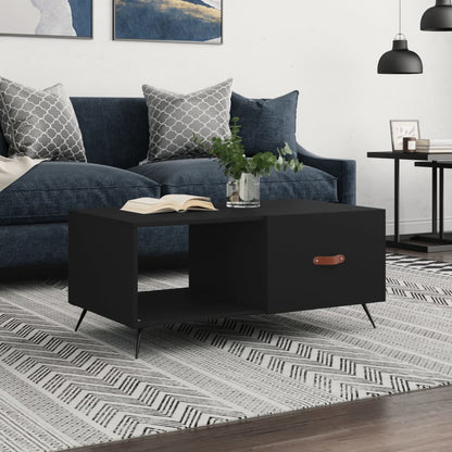 Couchtisch Schwarz 90x50x40 cm Holzwerkstoff - Pazzar.ch