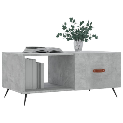 Couchtisch Betongrau 90x50x40 cm Holzwerkstoff - Pazzar.ch