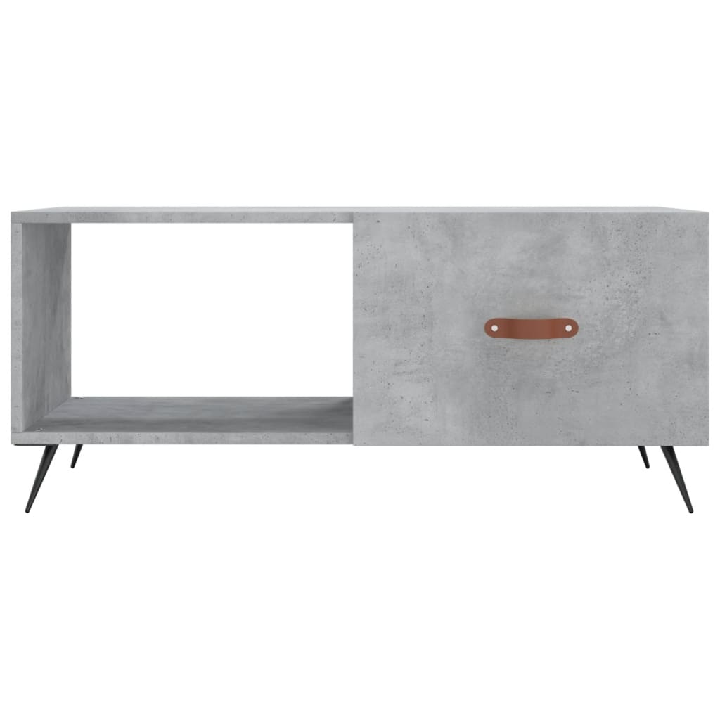 Couchtisch Betongrau 90x50x40 cm Holzwerkstoff - Pazzar.ch