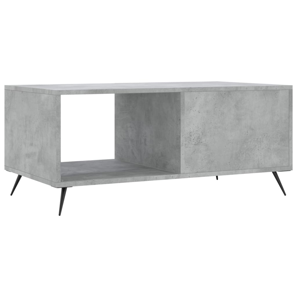 Couchtisch Betongrau 90x50x40 cm Holzwerkstoff - Pazzar.ch