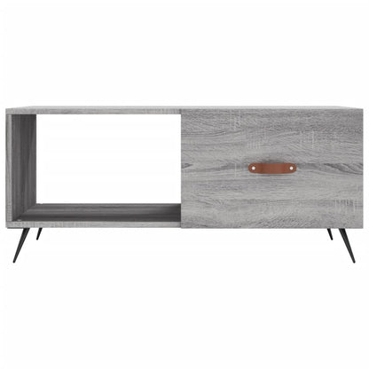 Couchtisch Grau Sonoma 90x50x40 cm Holzwerkstoff - Pazzar.ch