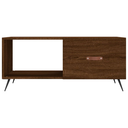 Couchtisch Braun Eichen-Optik 90x50x40 cm Holzwerkstoff - Pazzar.ch