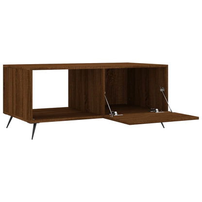 Couchtisch Braun Eichen-Optik 90x50x40 cm Holzwerkstoff - Pazzar.ch