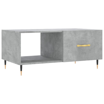 Couchtisch Betongrau 90x50x40 cm Holzwerkstoff - Pazzar.ch