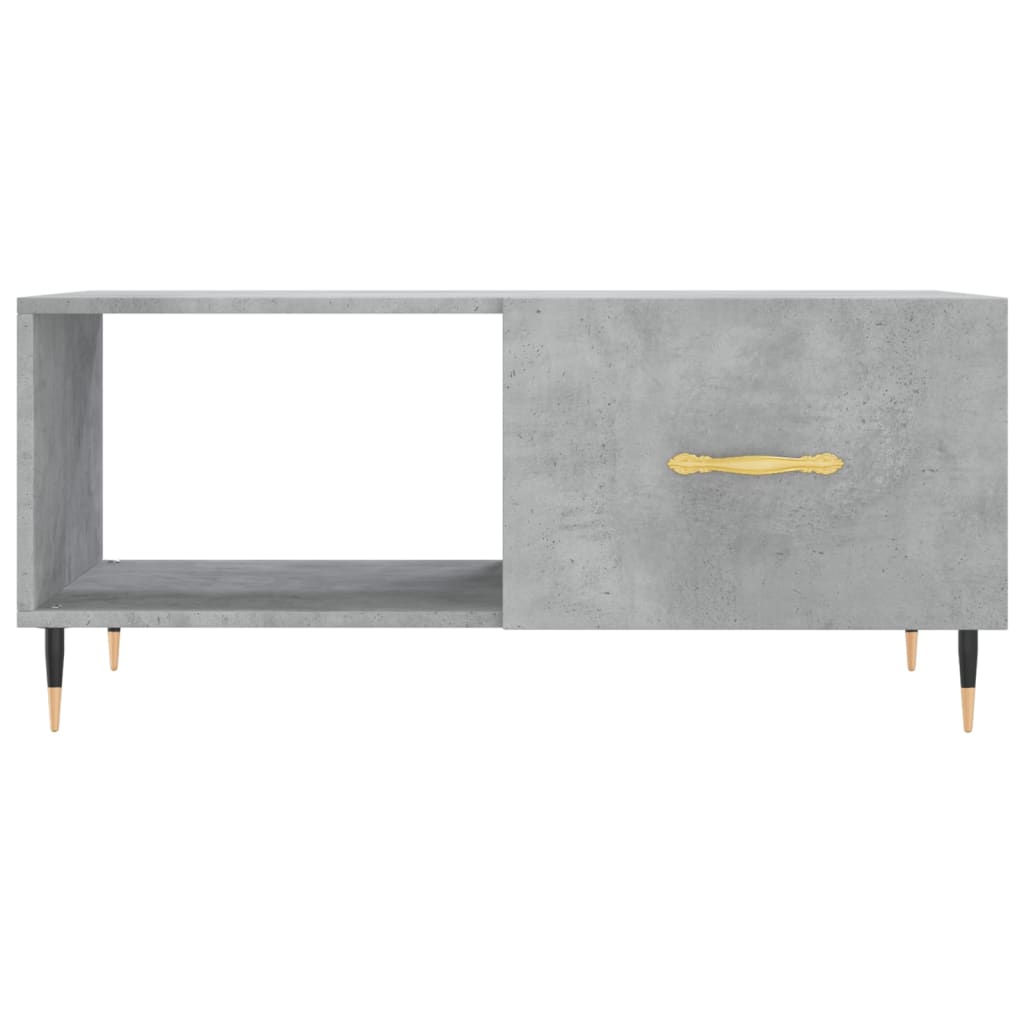 Couchtisch Betongrau 90x50x40 cm Holzwerkstoff - Pazzar.ch