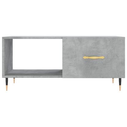 Couchtisch Betongrau 90x50x40 cm Holzwerkstoff - Pazzar.ch