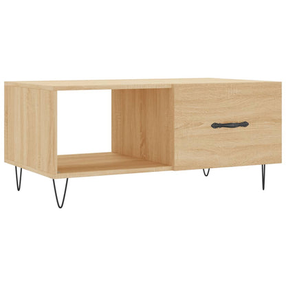 Couchtisch Sonoma-Eiche 90x50x40 cm Holzwerkstoff - Pazzar.ch
