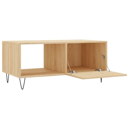 Couchtisch Sonoma-Eiche 90x50x40 cm Holzwerkstoff - Pazzar.ch