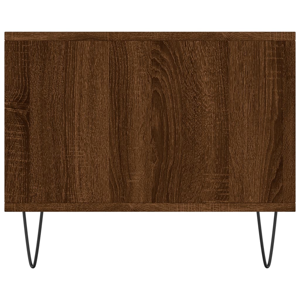 Couchtisch Braun Eichen-Optik 90x50x40 cm Holzwerkstoff - Pazzar.ch