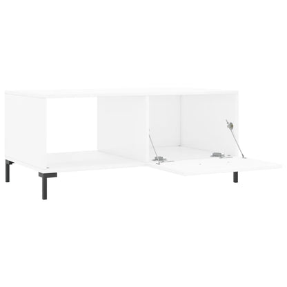 Couchtisch Weiß 90x50x40 cm Holzwerkstoff - Pazzar.ch