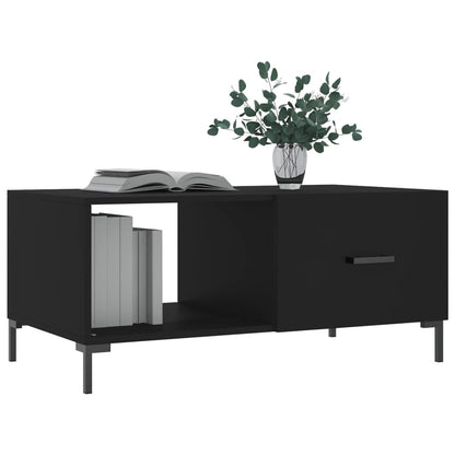 Couchtisch Schwarz 90x50x40 cm Holzwerkstoff - Pazzar.ch
