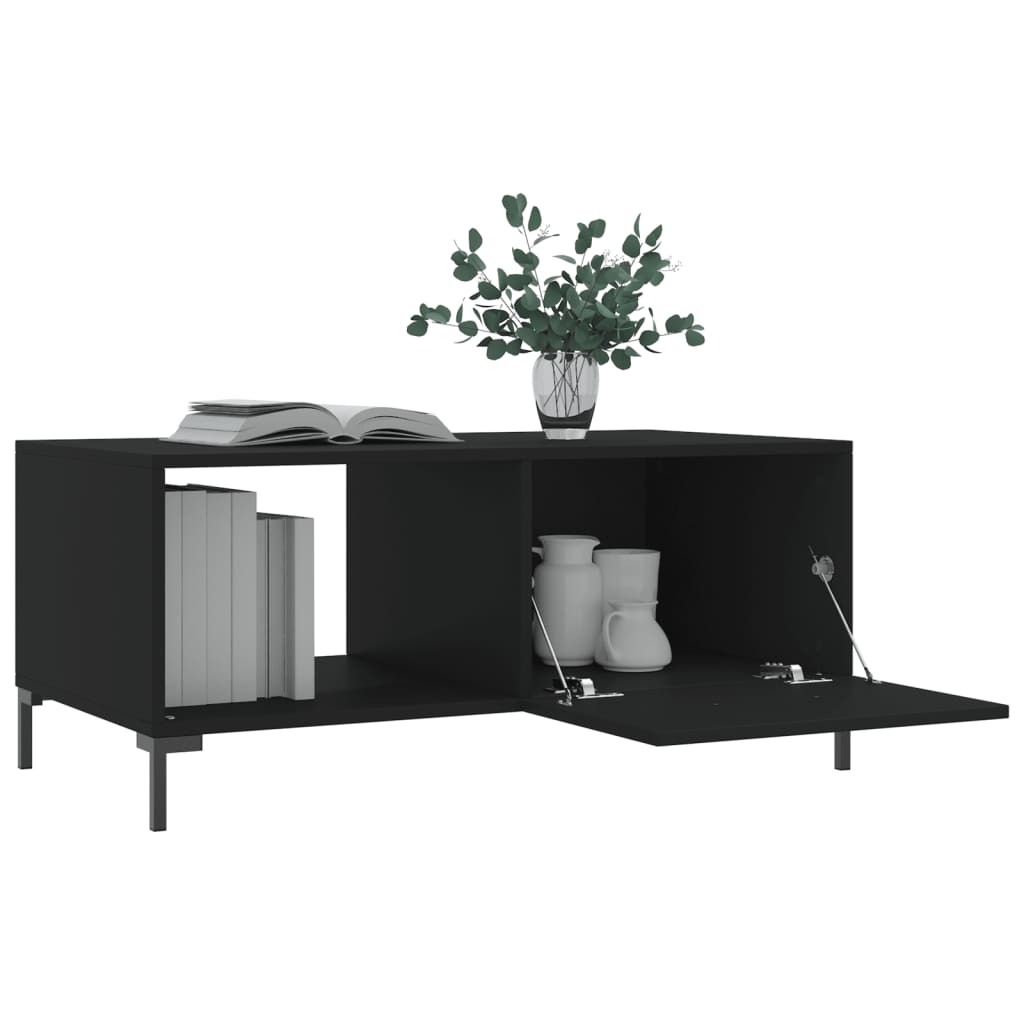 Couchtisch Schwarz 90x50x40 cm Holzwerkstoff - Pazzar.ch