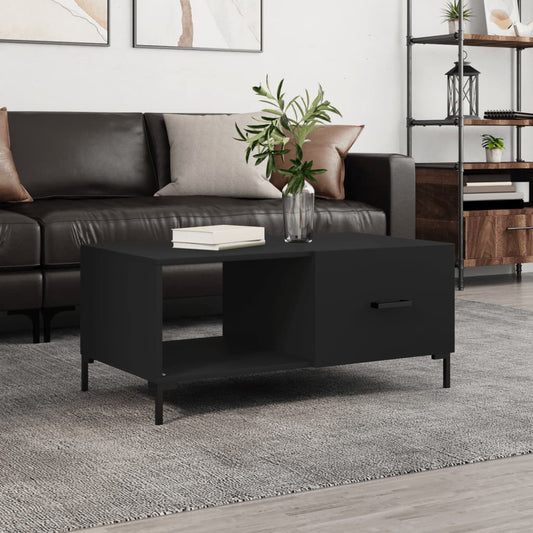 Couchtisch Schwarz 90x50x40 cm Holzwerkstoff - Pazzar.ch