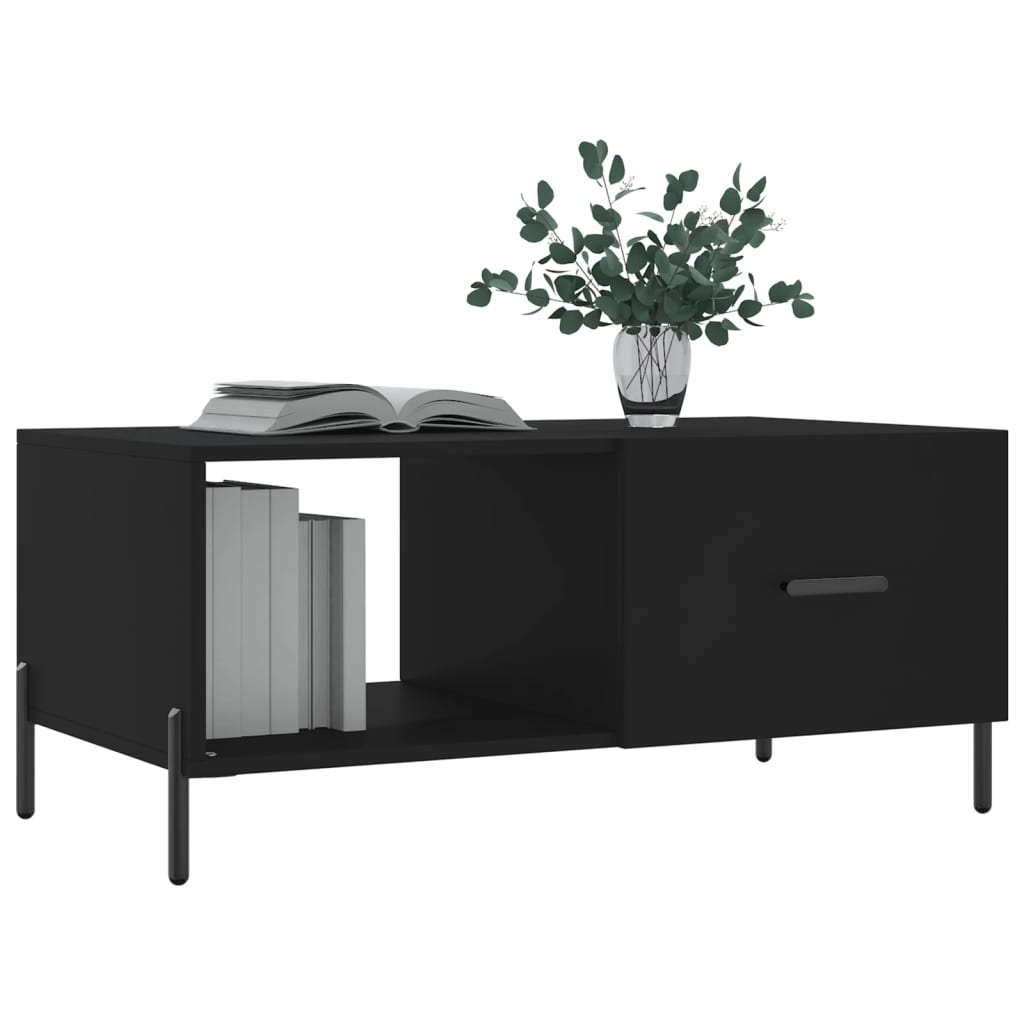 Couchtisch Schwarz 90x50x40 cm Holzwerkstoff - Pazzar.ch