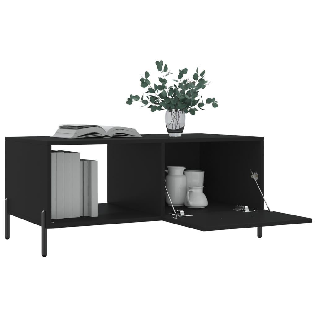 Couchtisch Schwarz 90x50x40 cm Holzwerkstoff - Pazzar.ch