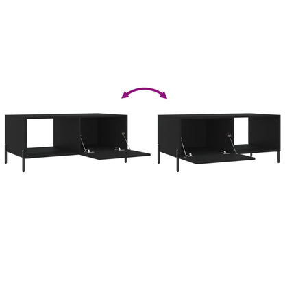Couchtisch Schwarz 90x50x40 cm Holzwerkstoff - Pazzar.ch