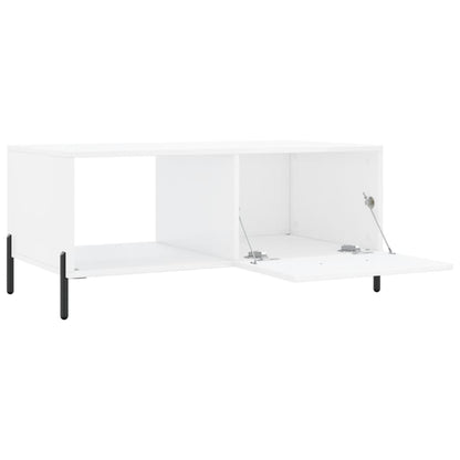 Couchtisch Hochglanz-Weiß 90x50x40 cm Holzwerkstoff - Pazzar.ch