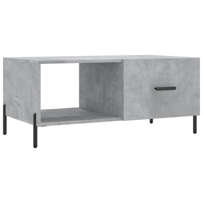Couchtisch Betongrau 90x50x40 cm Holzwerkstoff - Pazzar.ch