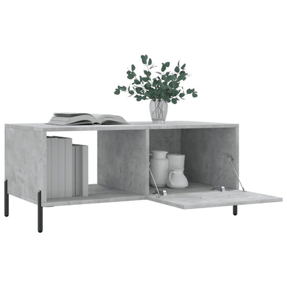 Couchtisch Betongrau 90x50x40 cm Holzwerkstoff - Pazzar.ch