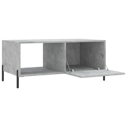 Couchtisch Betongrau 90x50x40 cm Holzwerkstoff - Pazzar.ch