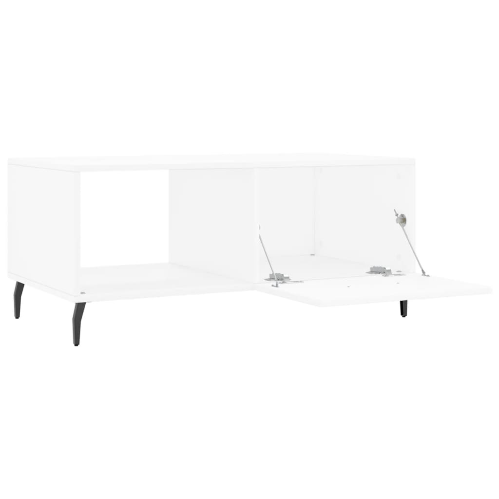Couchtisch Weiß 90x50x40 cm Holzwerkstoff - Pazzar.ch