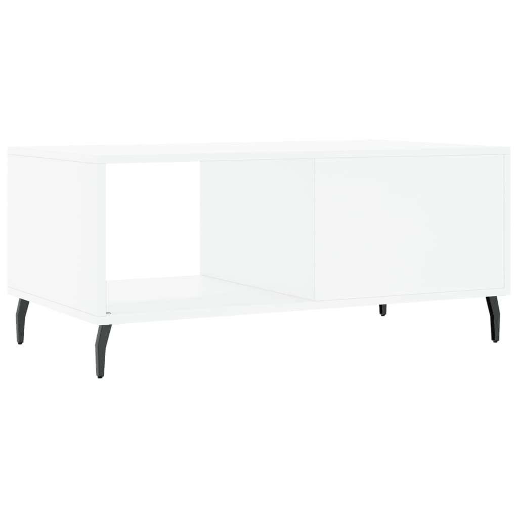 Couchtisch Weiß 90x50x40 cm Holzwerkstoff - Pazzar.ch