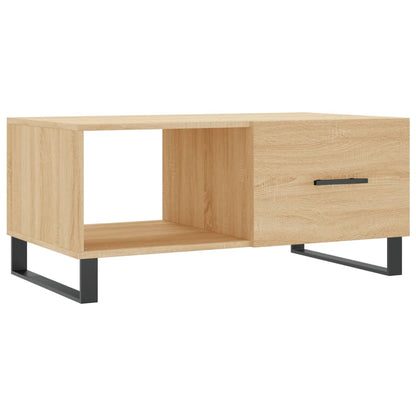 Couchtisch Sonoma-Eiche 90x50x40 cm Holzwerkstoff - Pazzar.ch
