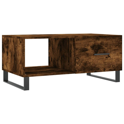 Couchtisch Räuchereiche 90x50x40 cm Holzwerkstoff - Pazzar.ch