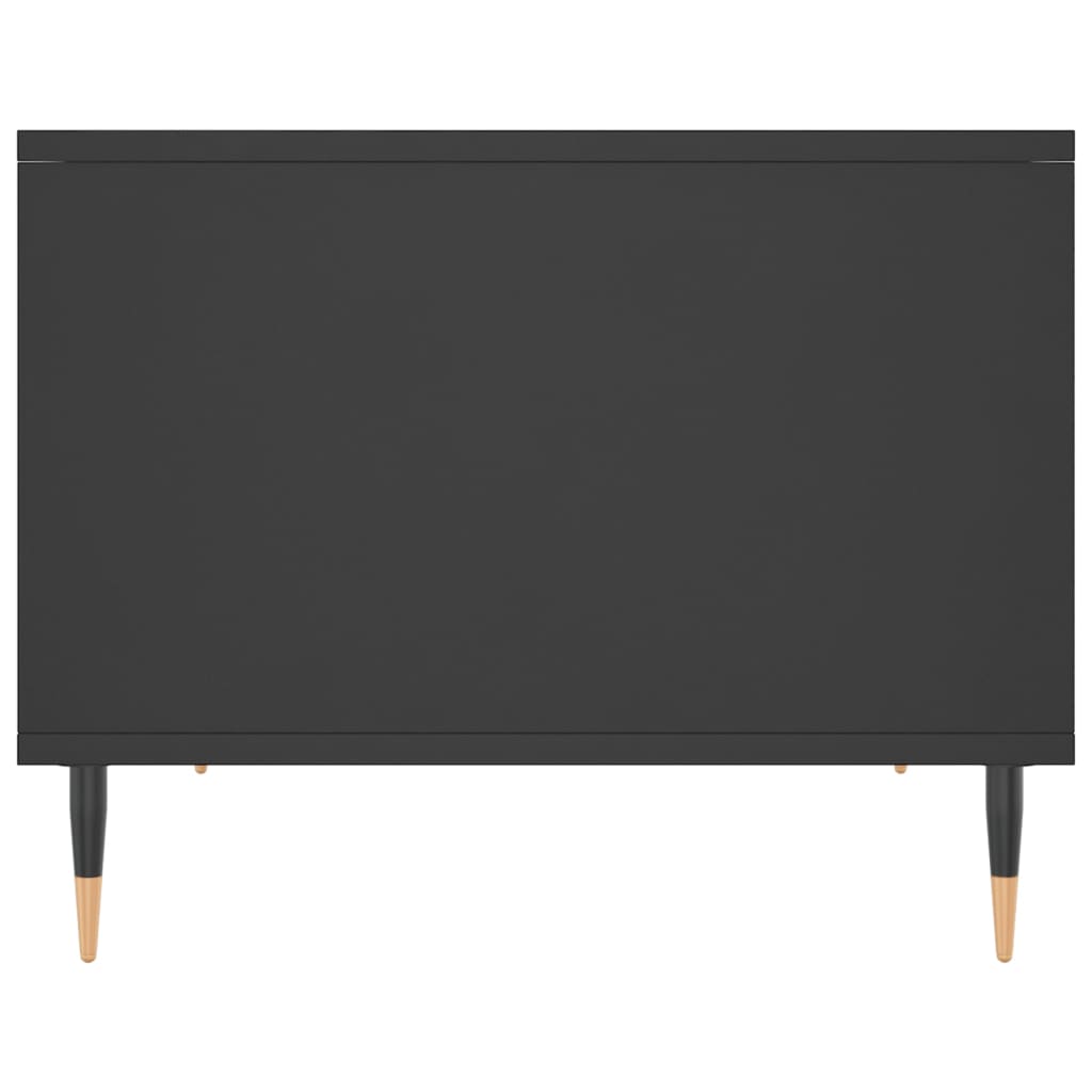 Couchtisch Schwarz 60x50x40 cm Holzwerkstoff - Pazzar.ch