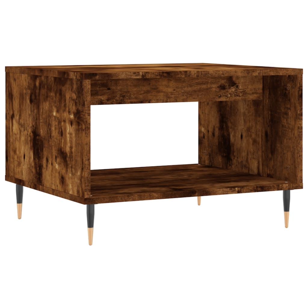 Couchtisch Braun Eichen-Optik 60x50x40 cm Holzwerkstoff - Pazzar.ch