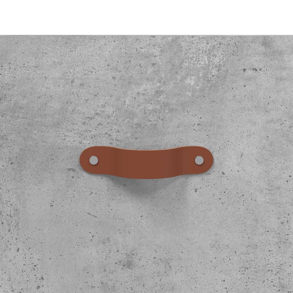 Schuhbank Betongrau 102x35x55 cm Holzwerkstoff - Pazzar.ch