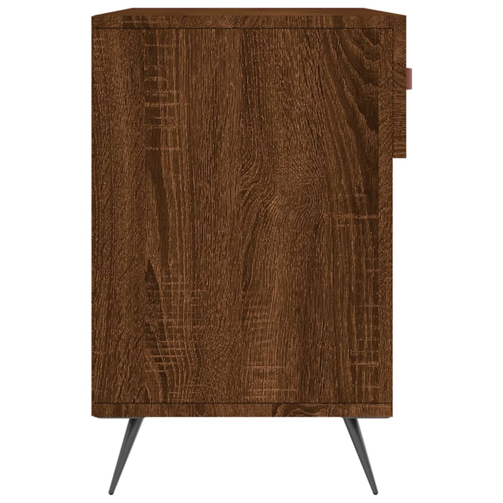 Schuhbank Braun Eichen-Optik 102x35x55 cm Holzwerkstoff - Pazzar.ch