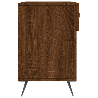 Schuhbank Braun Eichen-Optik 102x35x55 cm Holzwerkstoff - Pazzar.ch