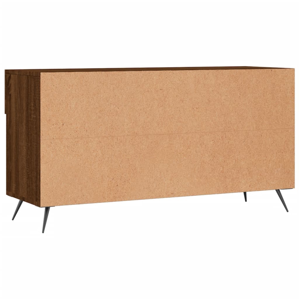 Schuhbank Braun Eichen-Optik 102x35x55 cm Holzwerkstoff - Pazzar.ch