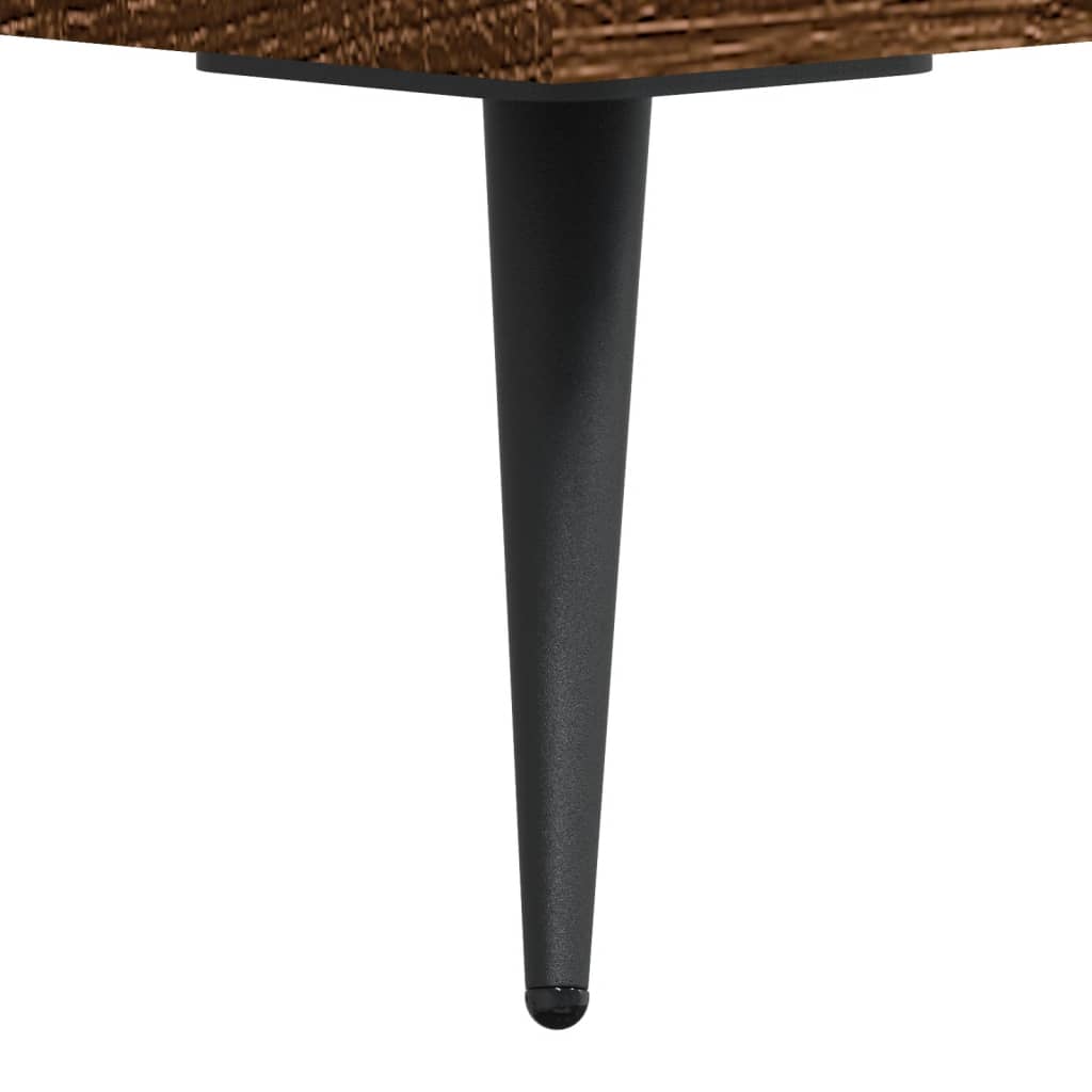 Schuhbank Braun Eichen-Optik 102x35x55 cm Holzwerkstoff - Pazzar.ch