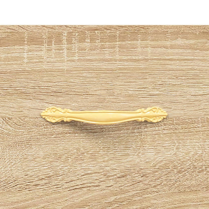 Schuhbank Sonoma-Eiche 102x35x55 cm Holzwerkstoff - Pazzar.ch