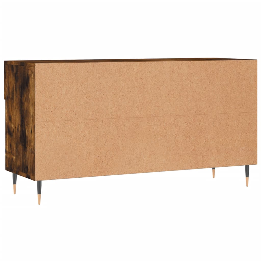 Schuhbank Räuchereiche 102x35x55 cm Holzwerkstoff - Pazzar.ch