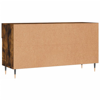 Schuhbank Räuchereiche 102x35x55 cm Holzwerkstoff - Pazzar.ch