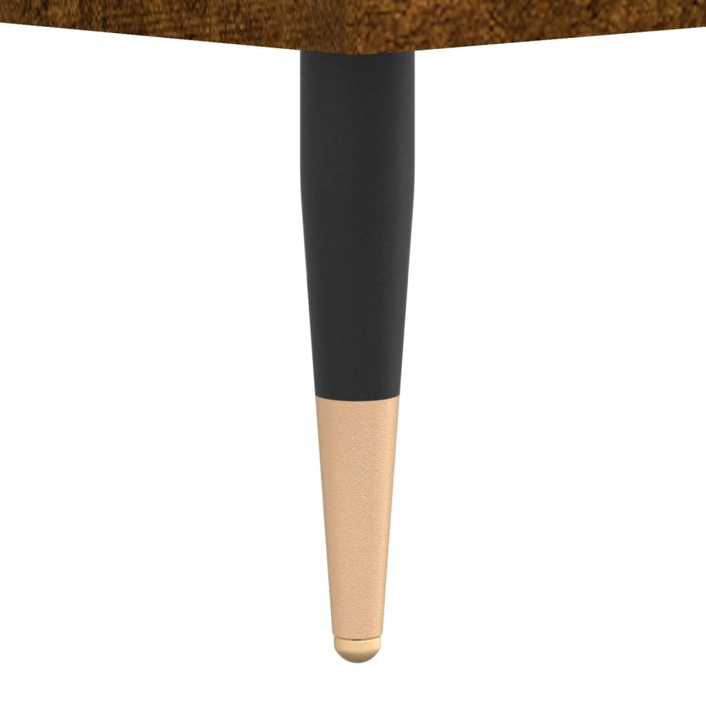Schuhbank Räuchereiche 102x35x55 cm Holzwerkstoff - Pazzar.ch
