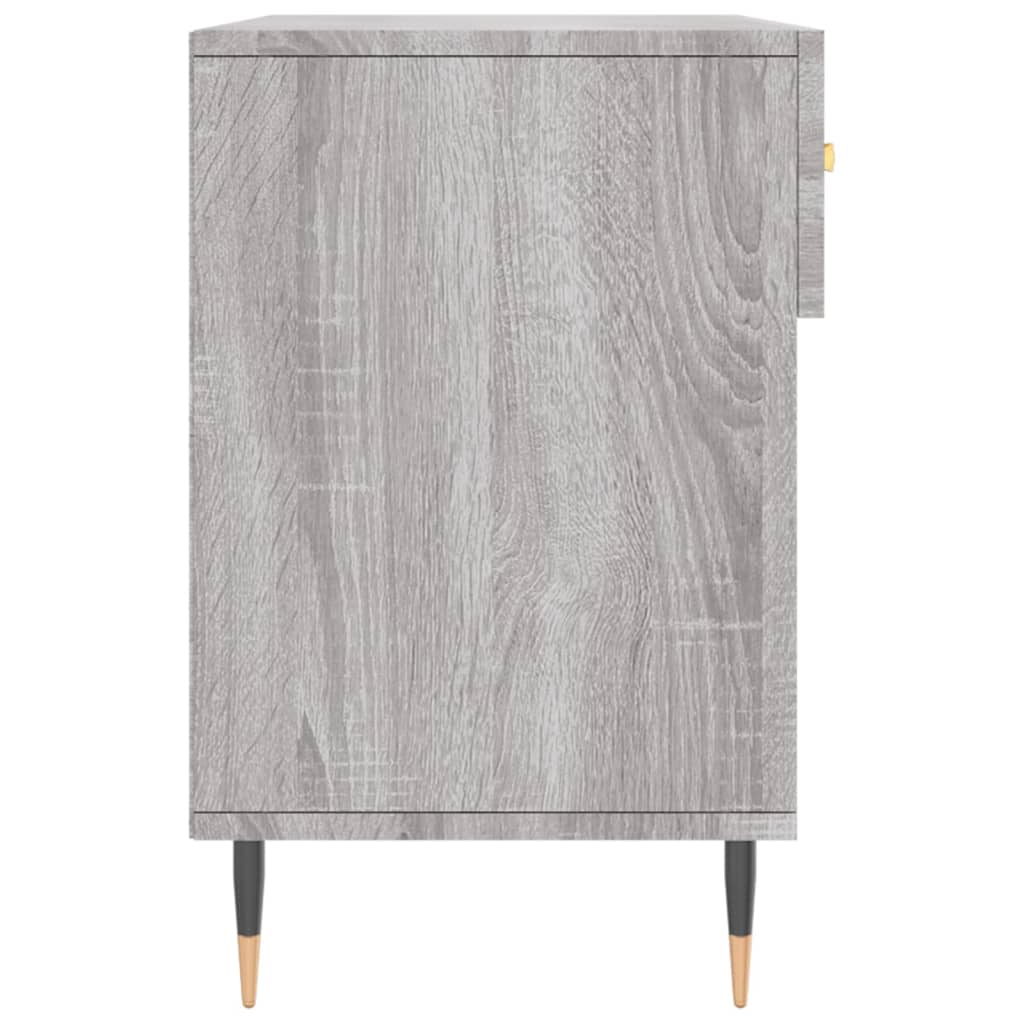 Schuhbank Grau Sonoma 102x35x55 cm Holzwerkstoff - Pazzar.ch