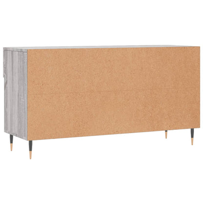 Schuhbank Grau Sonoma 102x35x55 cm Holzwerkstoff - Pazzar.ch