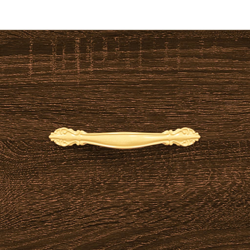 Schuhbank Braun Eichen-Optik 102x35x55 cm Holzwerkstoff - Pazzar.ch