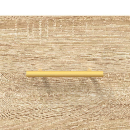 Schuhbank Sonoma-Eiche 102x35x55 cm Holzwerkstoff - Pazzar.ch