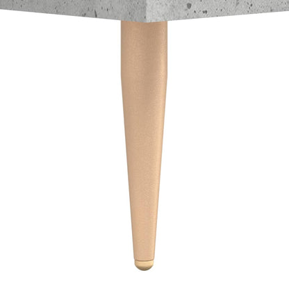 Schuhbank Betongrau 102x35x55 cm Holzwerkstoff - Pazzar.ch