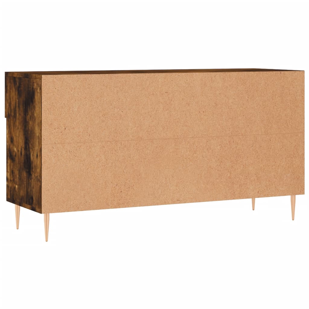 Schuhbank Räuchereiche 102x35x55 cm Holzwerkstoff - Pazzar.ch