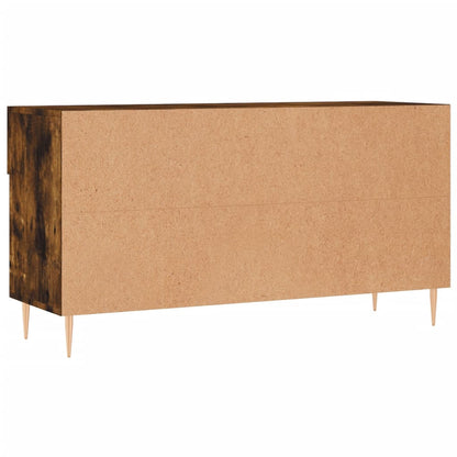 Schuhbank Räuchereiche 102x35x55 cm Holzwerkstoff - Pazzar.ch
