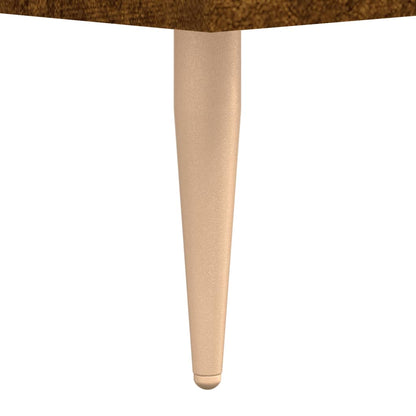 Schuhbank Räuchereiche 102x35x55 cm Holzwerkstoff - Pazzar.ch