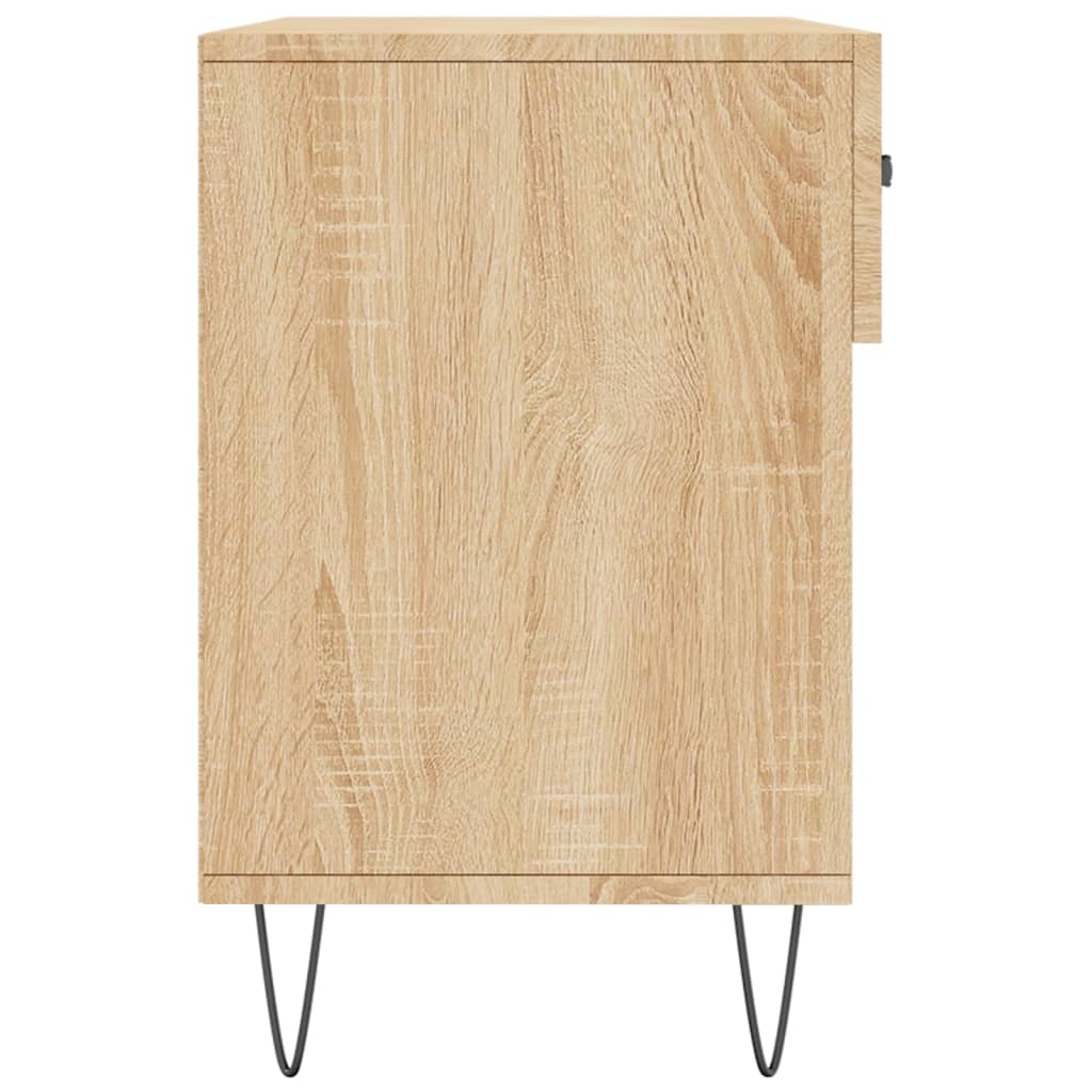 Schuhbank Sonoma-Eiche 102x35x55 cm Holzwerkstoff - Pazzar.ch