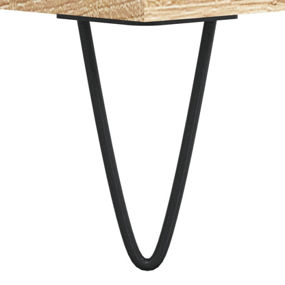 Schuhbank Sonoma-Eiche 102x35x55 cm Holzwerkstoff - Pazzar.ch