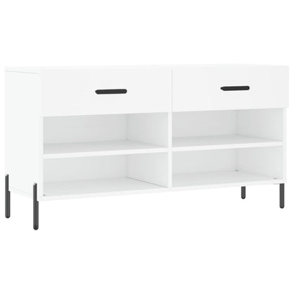 Schuhbank Weiß 102x35x55 cm Holzwerkstoff - Pazzar.ch